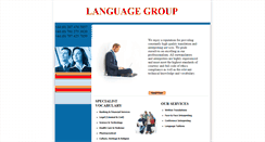 Desktop Screenshot of languagegroup.co.uk